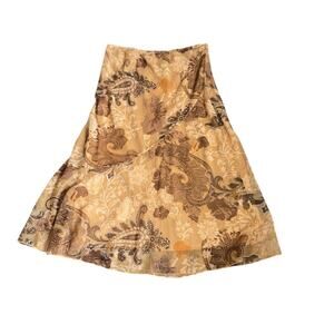 Metro Wear Multicolor Hippie Skirt: Size L